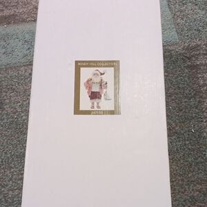 Santa Figurine - Festive Red and White